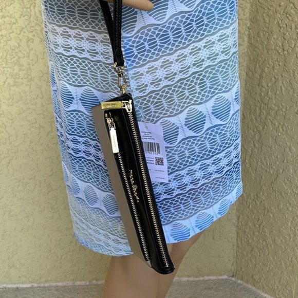 Kate Spade Staci Medium Wristlet Warm Beige - Picture 14 of 16